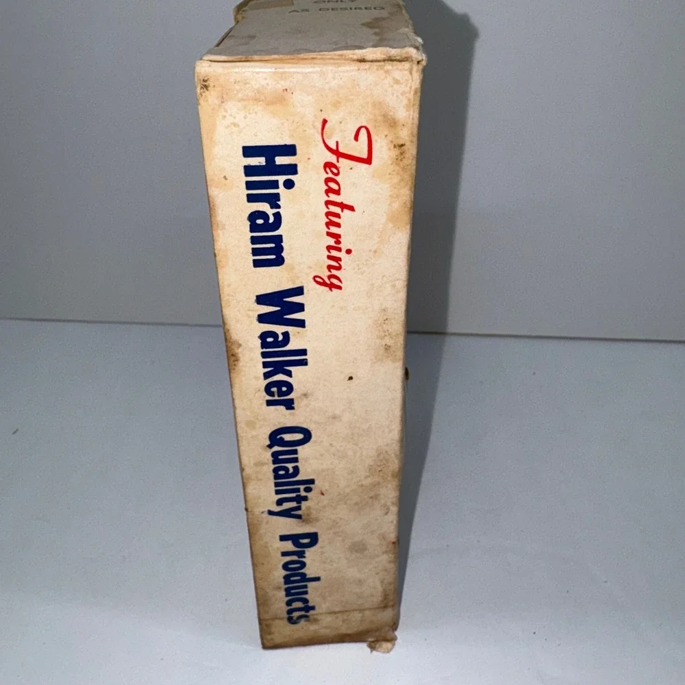 Vintage Florida Survival Kit Hiram Walker Empty Mini Bottle Set